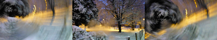 in movimento NEVE a MILANO